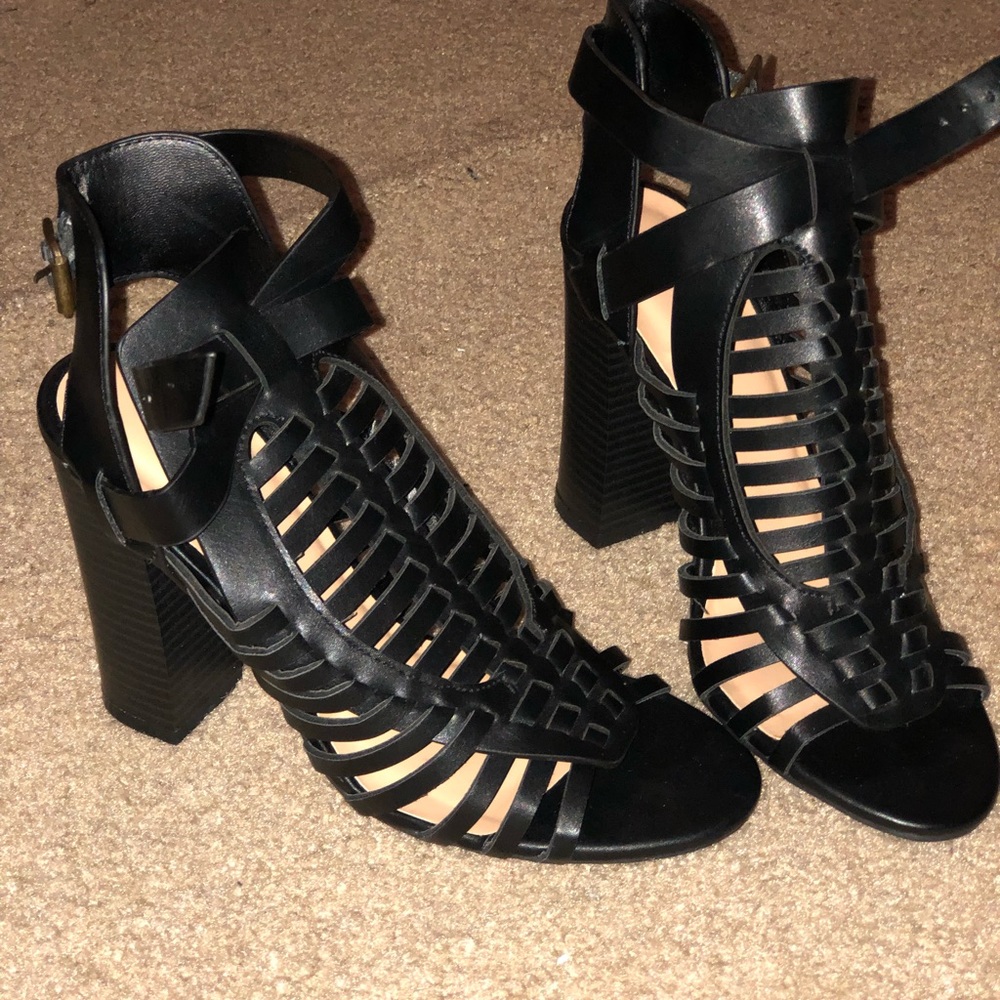 Black heels